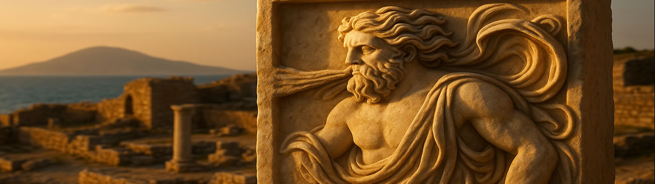 Kyme Ruzgar Tanrısı Aiolis 