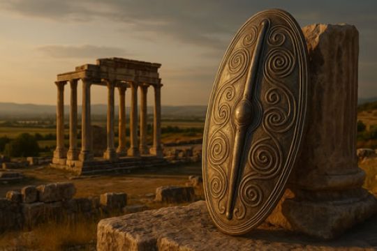 Galatya Ankyra(Ankara) Pessinus ve Kelt_Kalkanı